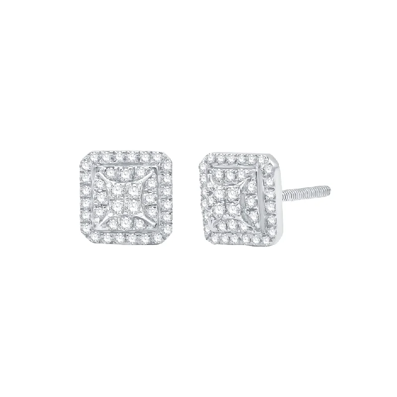 White Gold | H: 7.7 mm* | W: 7.4mm* | 0.30 cts