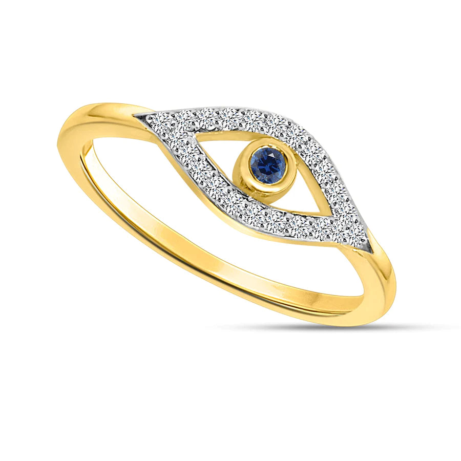 Trendy Stacking Bangles For Modern Brides-Silver Earrings With Natural Stones-Diamond and Sapphire Evil Eye Ring (14K)